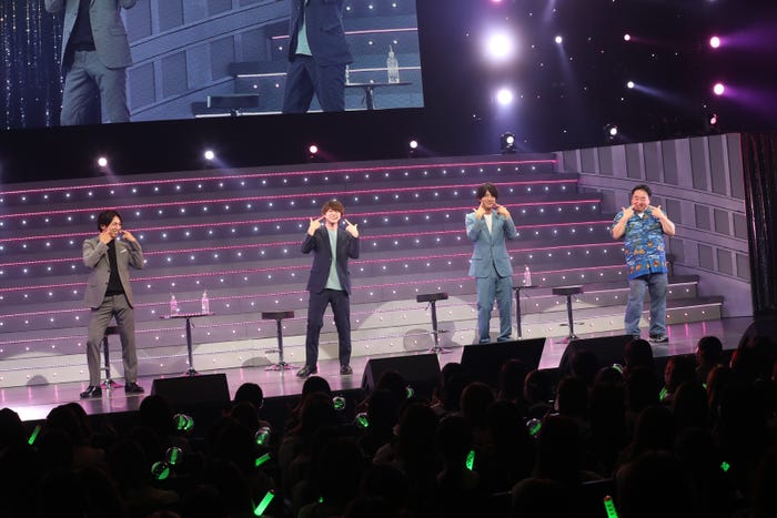 高橋光臣、大橋和也、溝端淳平、塚地武雅(C)テレビ朝日