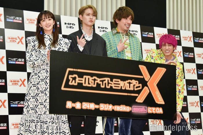 長屋晴子、白岩瑠姫、りんたろー。、兼近大樹(C)モデルプレス