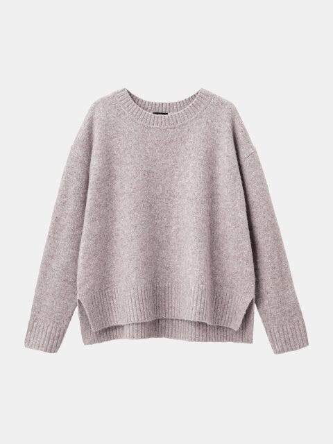 2025秋冬plst女性スパンコールミックスセーター