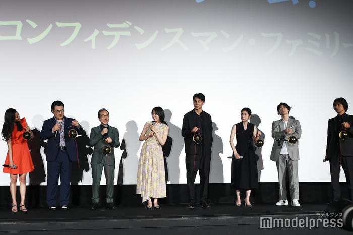 織田梨沙、小手伸也、小日向文世、長澤まさみ、東出昌大、竹内結子、三浦春馬、江口洋介 (C)モデルプレス