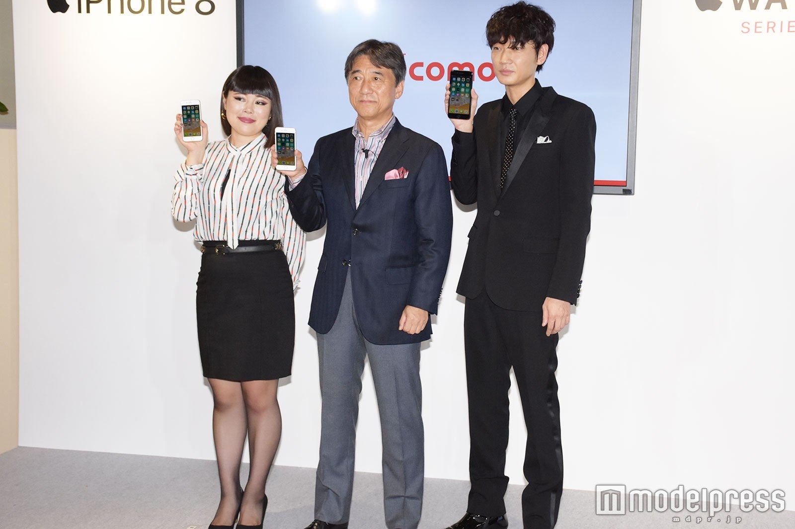 NTTドコモセレモニーの様子（C）モデルプレス