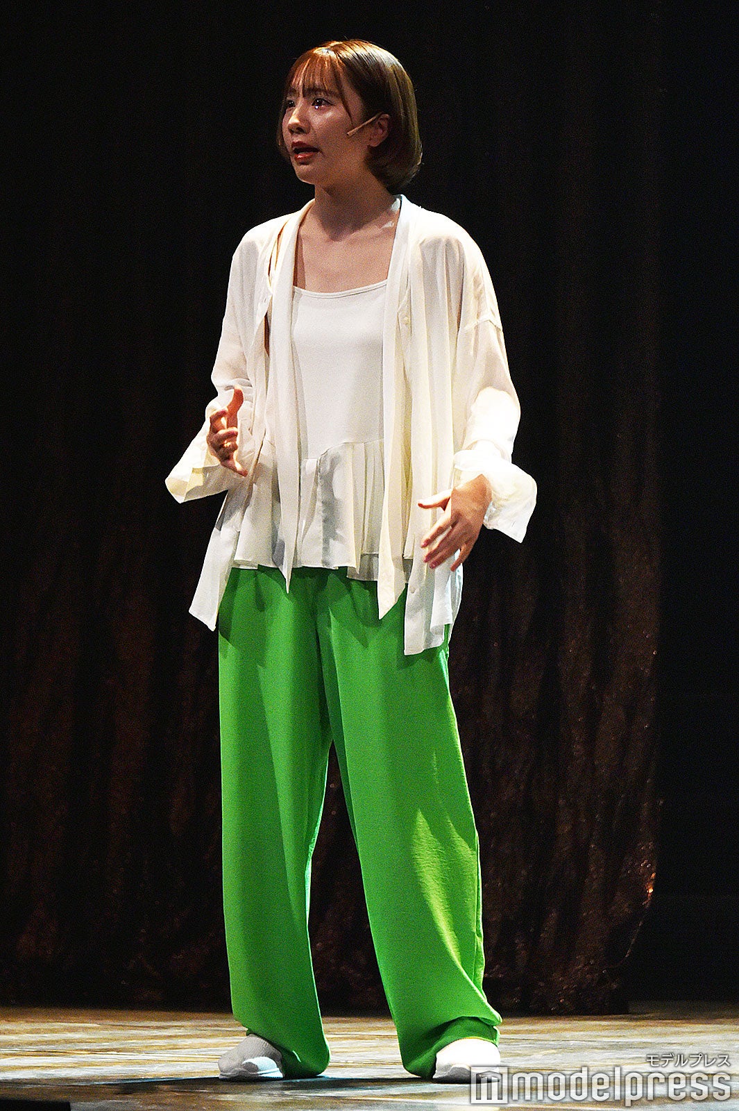 能條愛未（舞台の様子）（C）モデルプレス