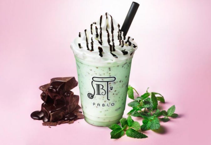 チョコミントフルーテ税込650円／画像提供：PABLO
