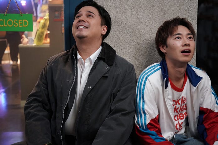 木村昴、戸塚純貴「良いこと悪いこと」第6話(C)日本テレビ