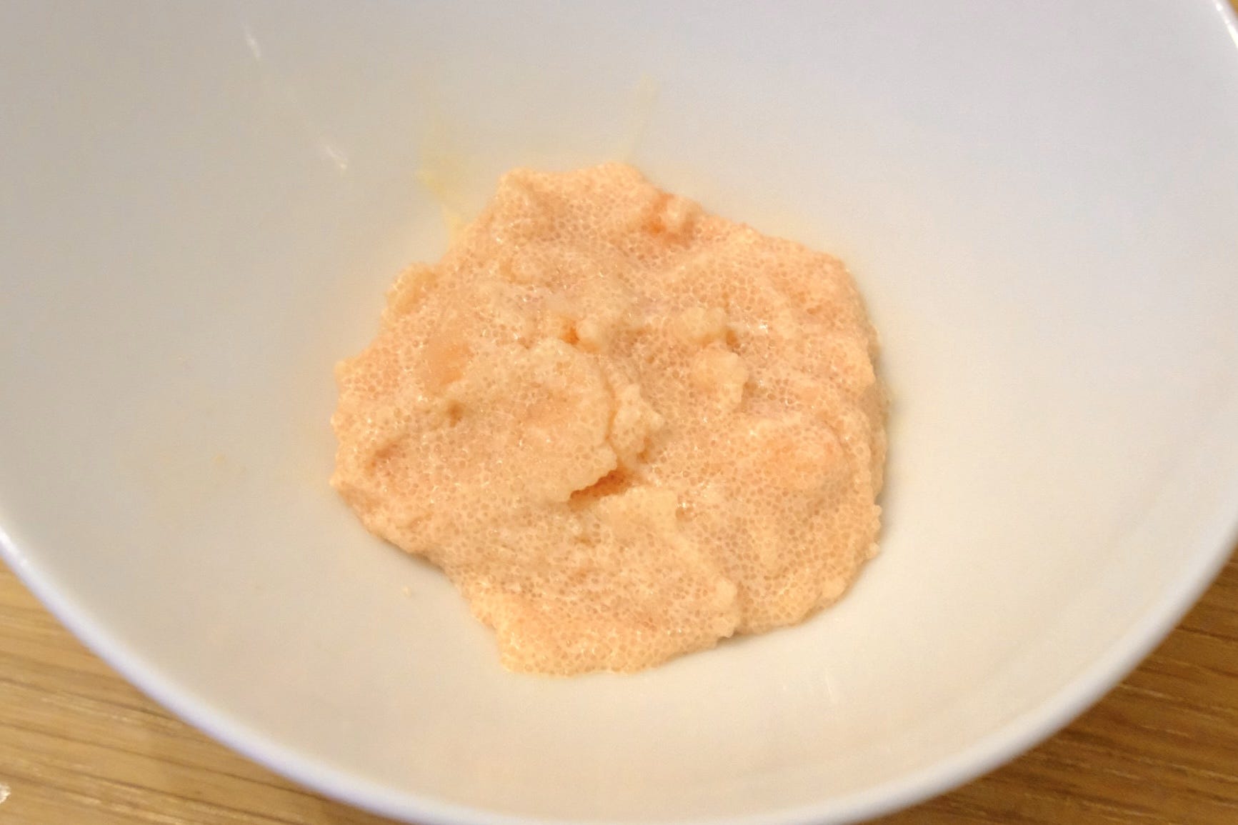 ミニたらこもちピザ