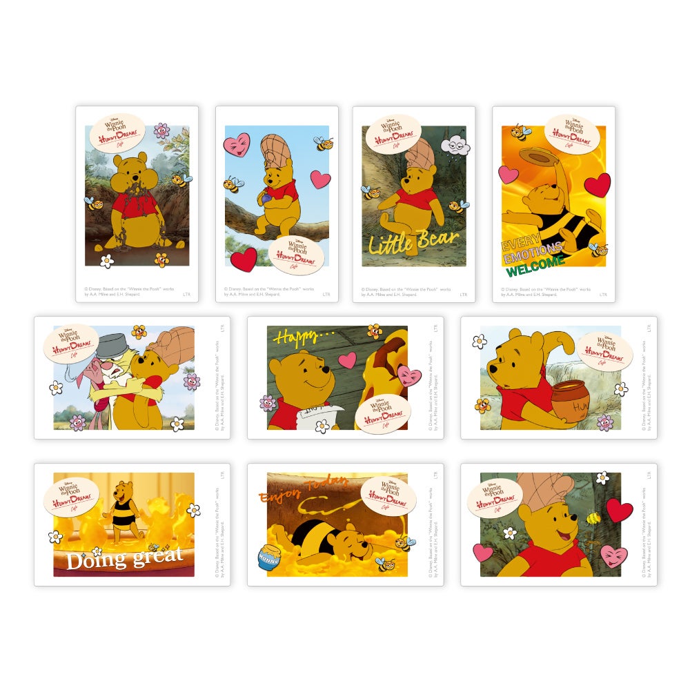ステッカー（ランダム10種）税込605円（C）Disney. Based on the &quot;Winnie the Pooh&quot; works by A.A. Milne and E.H. Shepard.