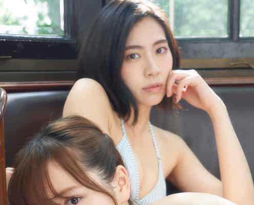 ビキニで豊満バスト&抜群スタイル披露 デビュー控えるミステリアス新人デュオalomが初グラビア