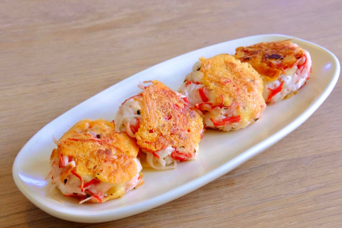 ロバート馬場 カニカマのチーズ焼き