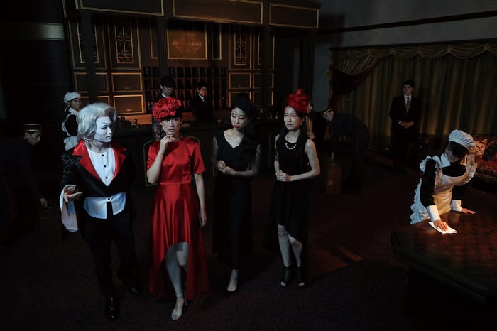 新・劇場型ホラー・アトラクション「ホテル・アルバート」(提供写真)