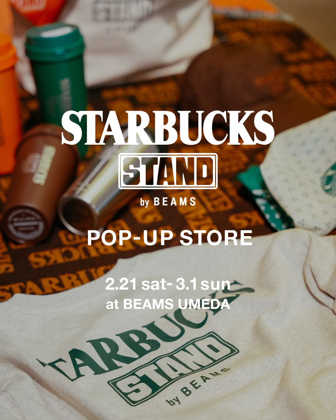 【関西初上陸】“スターバックス×ビームス”がコラボした注目プロジェクトのポップアップショップ