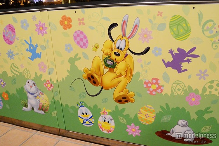 画像11 13 春ディズニー リゾートラインの駅もイベント仕様に モデルプレス