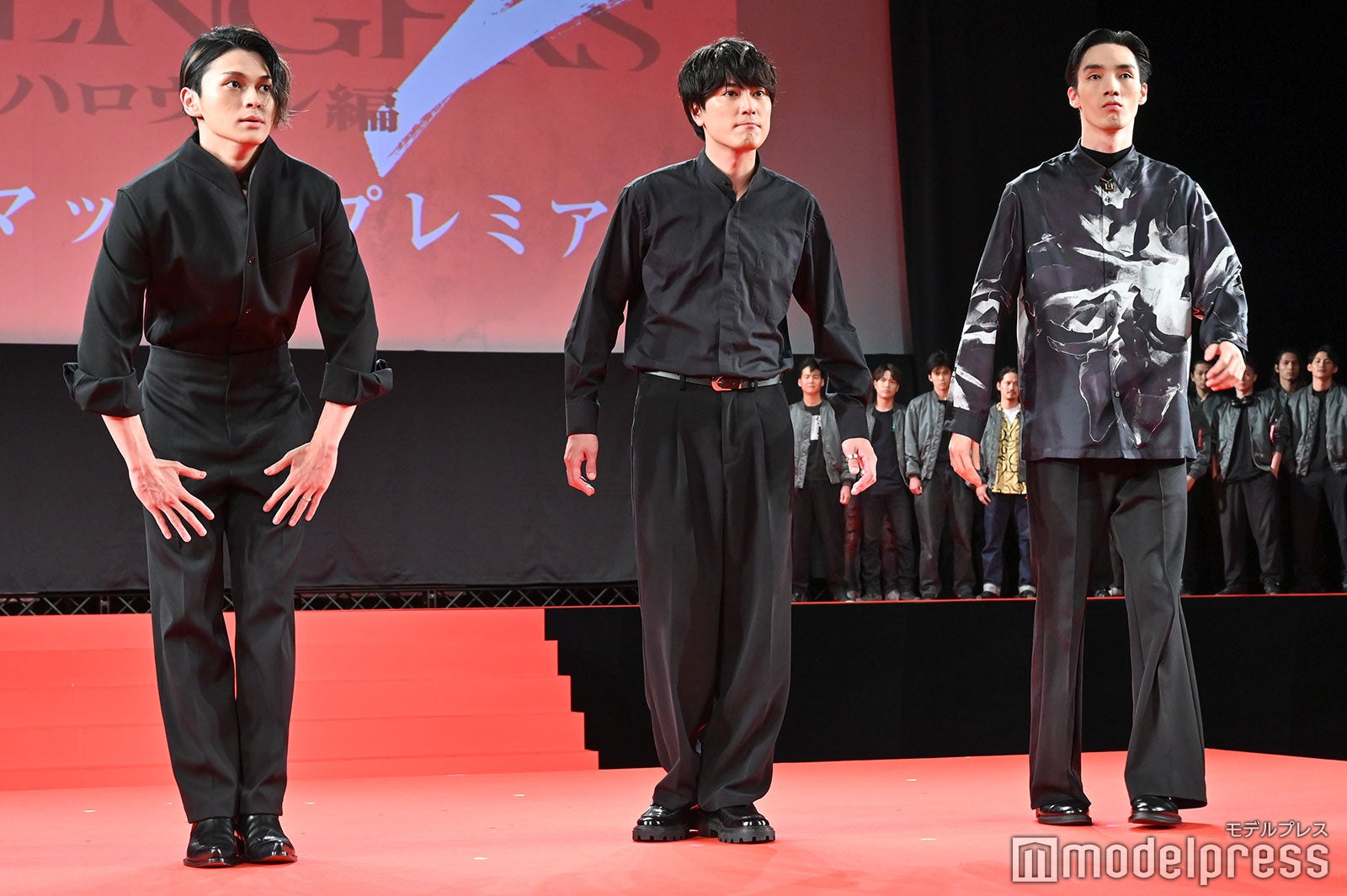 眞栄田郷敦、間宮祥太朗、清水尋也（C）モデルプレス