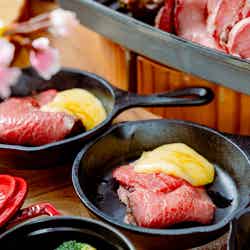 桜・グランピングブッフェ(提供写真)