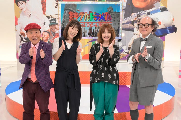 上島竜兵、長島三奈、YOU、鈴木正文(C)NHK