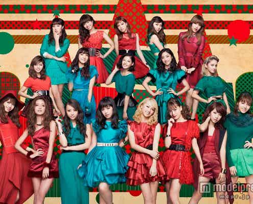 E-girls流のクリスマス、キュートな衣装で魅了