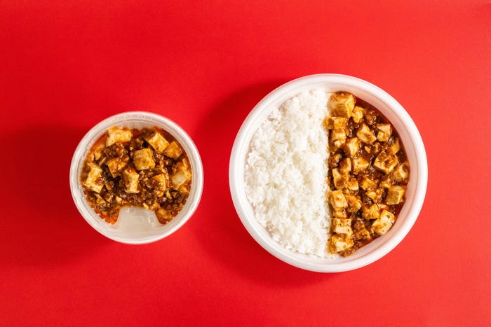 醤の旨味がきいた麻婆豆腐ごはん(税込498円)(提供画像)