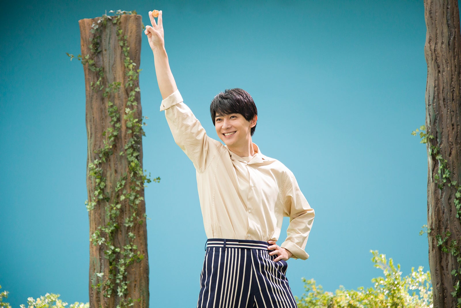 吉沢亮 新CMメイキング（提供写真）