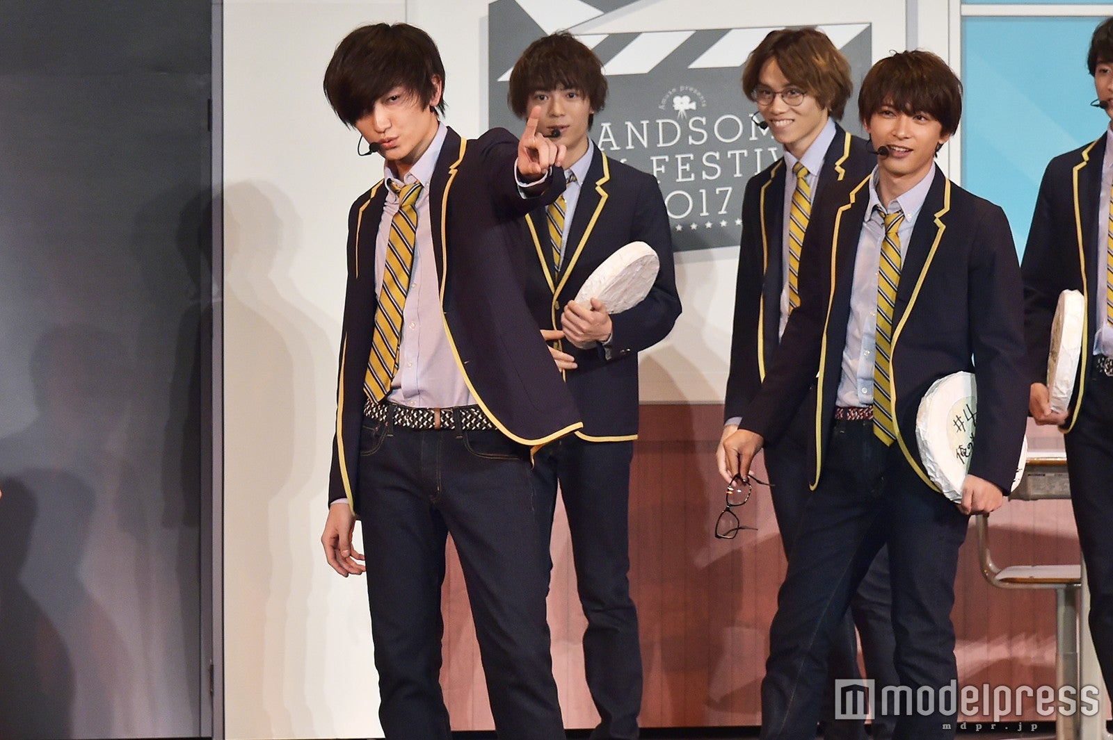 左：金子大地／『HANDSOME FILM FESTIVAL2017』より（C）モデルプレス