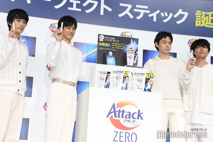 杉野遥亮、松坂桃李、菅田将暉、間宮祥太朗(C)モデルプレス