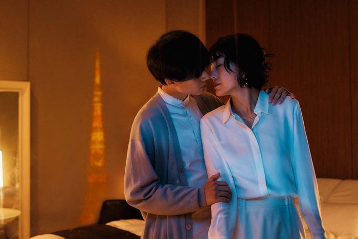 永瀬廉、板谷由夏「東京タワー」第5話より(C)テレビ朝日