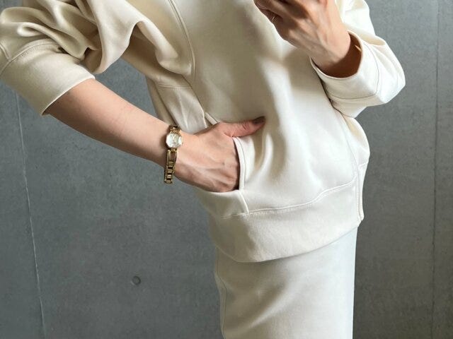 ユニクロ　セットアップ　コーデ