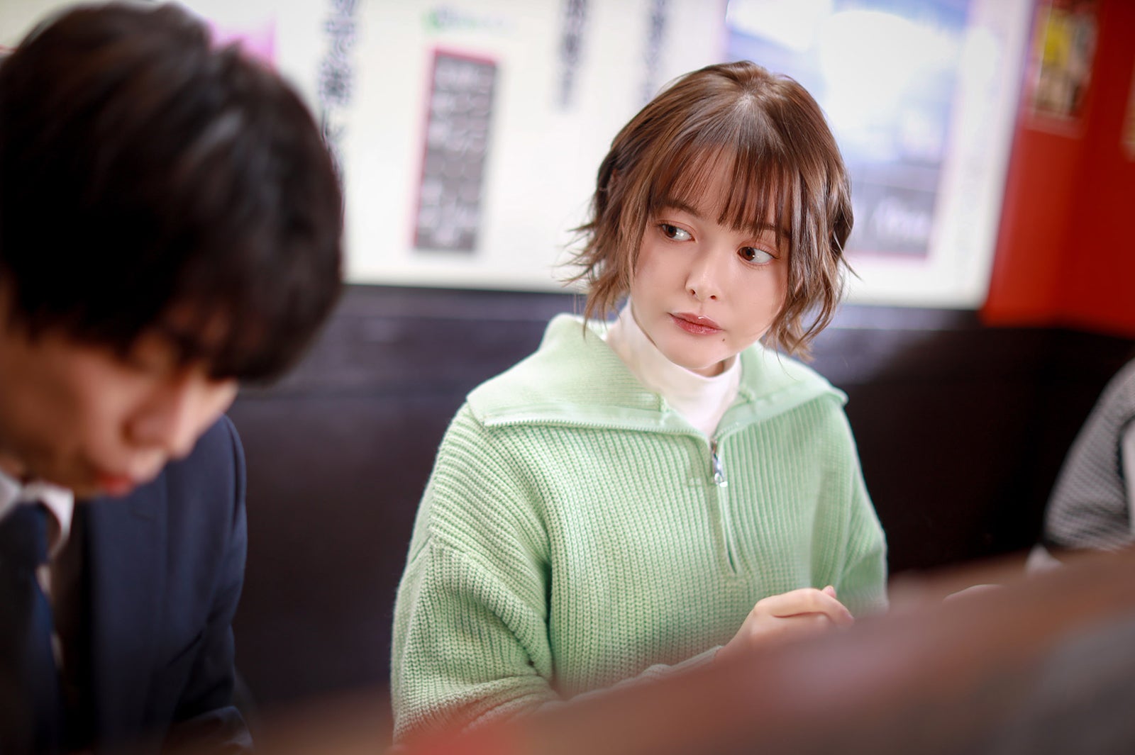 北山宏光、玉城ティナ「君が獣になる前に」第1話より（C）テレビ東京