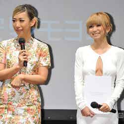国際短編映画祭「SSFF ＆ ASIA」のオープニングセレモニーに出席した（左から）蜷川実花、倖田來未