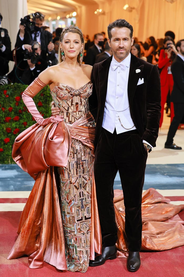 ブレイク・ライブリー&ライアン・レイノルズ夫妻/Photo by Getty Images