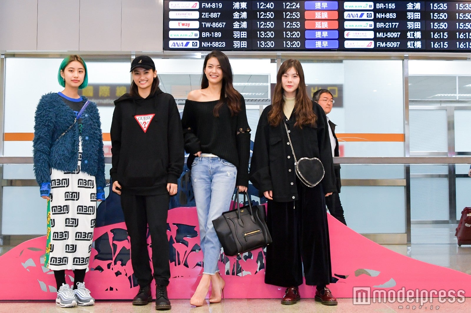 中田みのり、香川沙耶、田中道子、エモン久留美 （C）モデルプレス