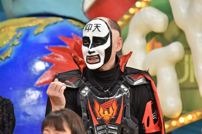 鉄拳/30日放送「ザ!世界仰天ニュース 本当に超ビックリする隠れた真実スペシャル」より(C)日本テレビ
