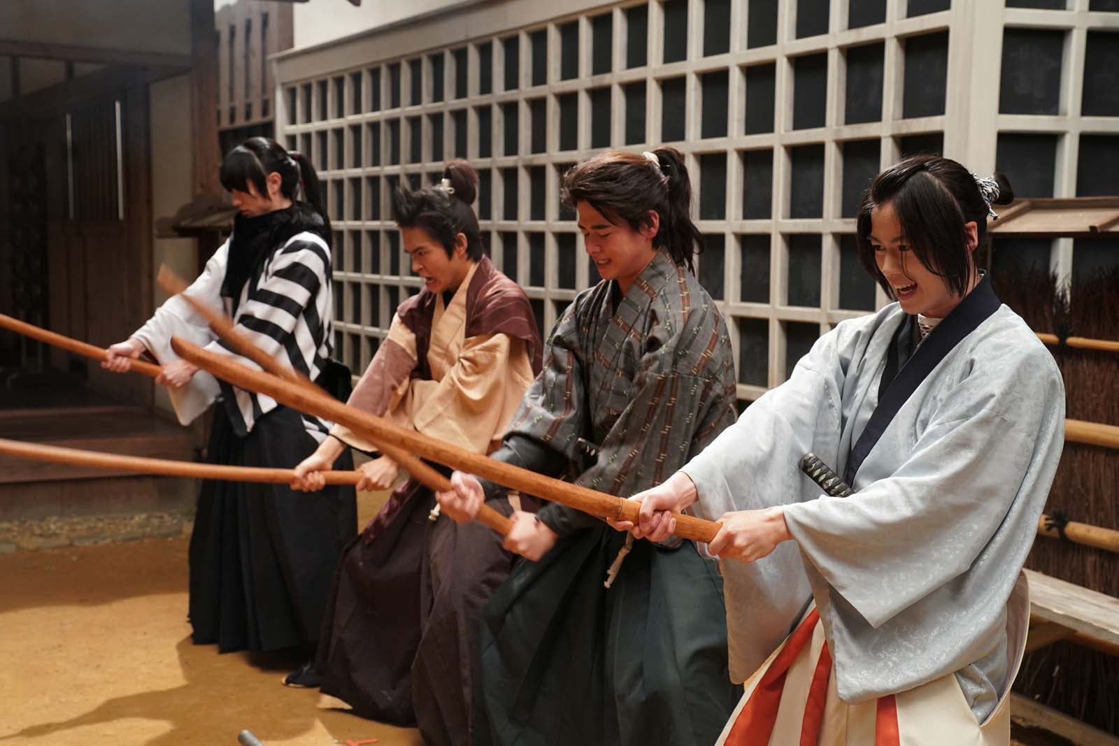 前田拳太郎、奥智哉ら「君とゆきて咲く～新選組青春録～」第5話より（C）テレビ朝日