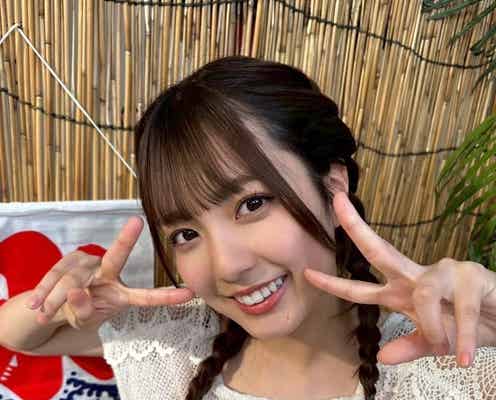 堀口真帆、美脚際立つミニ丈コーデ「スタイル抜群」「可愛い」