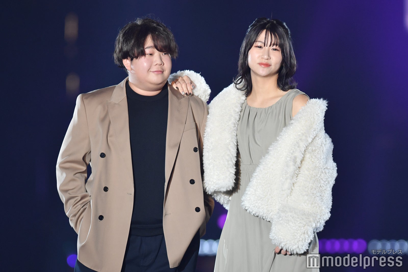 こう、いちえ／夜のひと笑い （C）モデルプレス