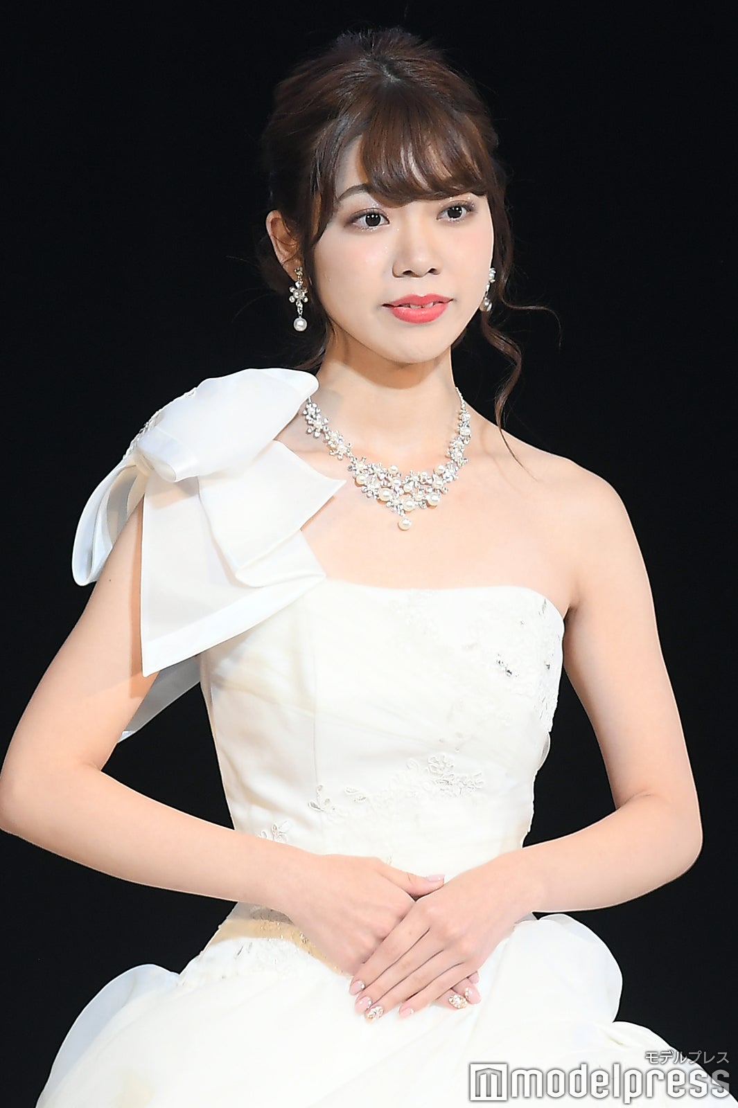 準グランプリ＆モデルプレス賞の大間知莉奈さん（C）モデルプレス