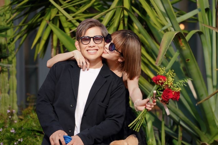 伊藤盛一郎選手、菅原美優選手(提供画像)