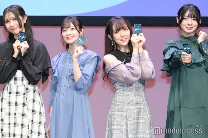 幸村恵理、岩田陽葵、西尾夕香、進藤あまね(C)モデルプレス