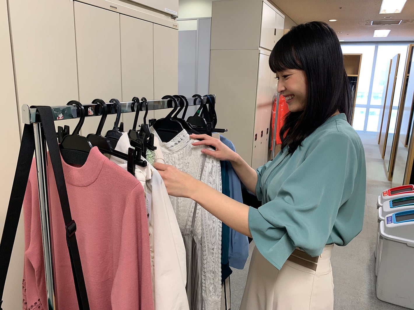 渡邊渚アナウンサー（提供写真）