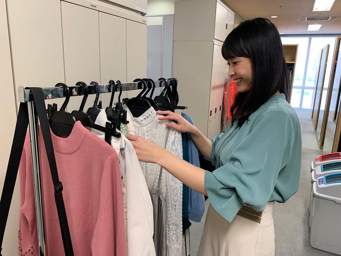 渡邊渚アナウンサー(提供写真)