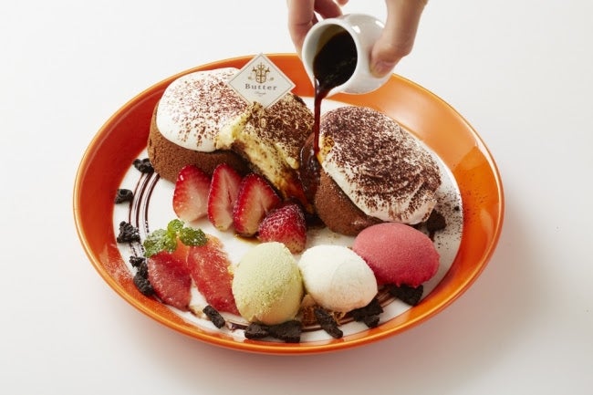 ドルチェ マスカルポーネのティラミスパンケーキ1,280円（税抜）／画像提供：スイーツデザインラボ