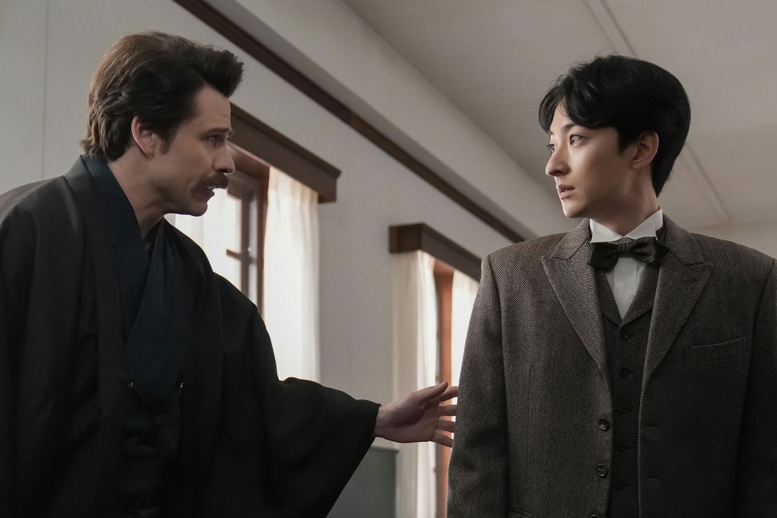 【ばけばけ 第95話あらすじ】ヘブン、生徒に松江を離れることを報告 庄田が告げた“驚きの知らせ”とは