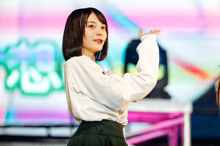 欅坂46 二期生「おもてなし会」※写真は27日公演(C)上山陽介