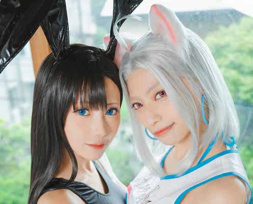 篠崎こころら人気コスプレイヤー“セクシー漫画キャラ”を完全再現 大胆ポーズ見せる
