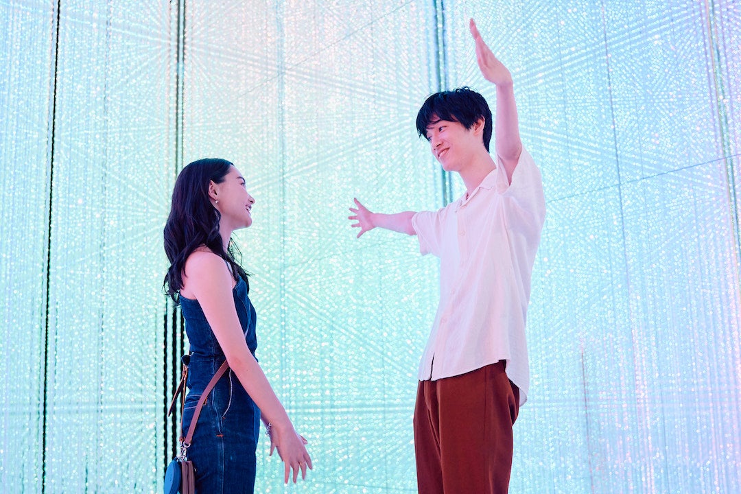 新野尾七奈、高橋璃央「オオカミちゃんとオオカミくんには騙されない」第1話（C）AbemaTV, Inc.