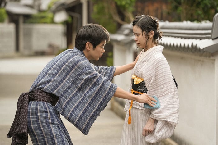 黒崎煌代、趣里「ブギウギ」第22話(C)NHK