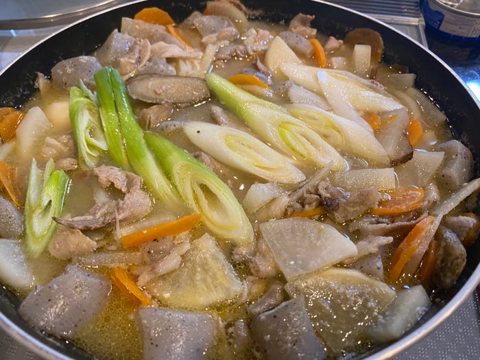 今湊敬樹アナの手料理(提供写真)