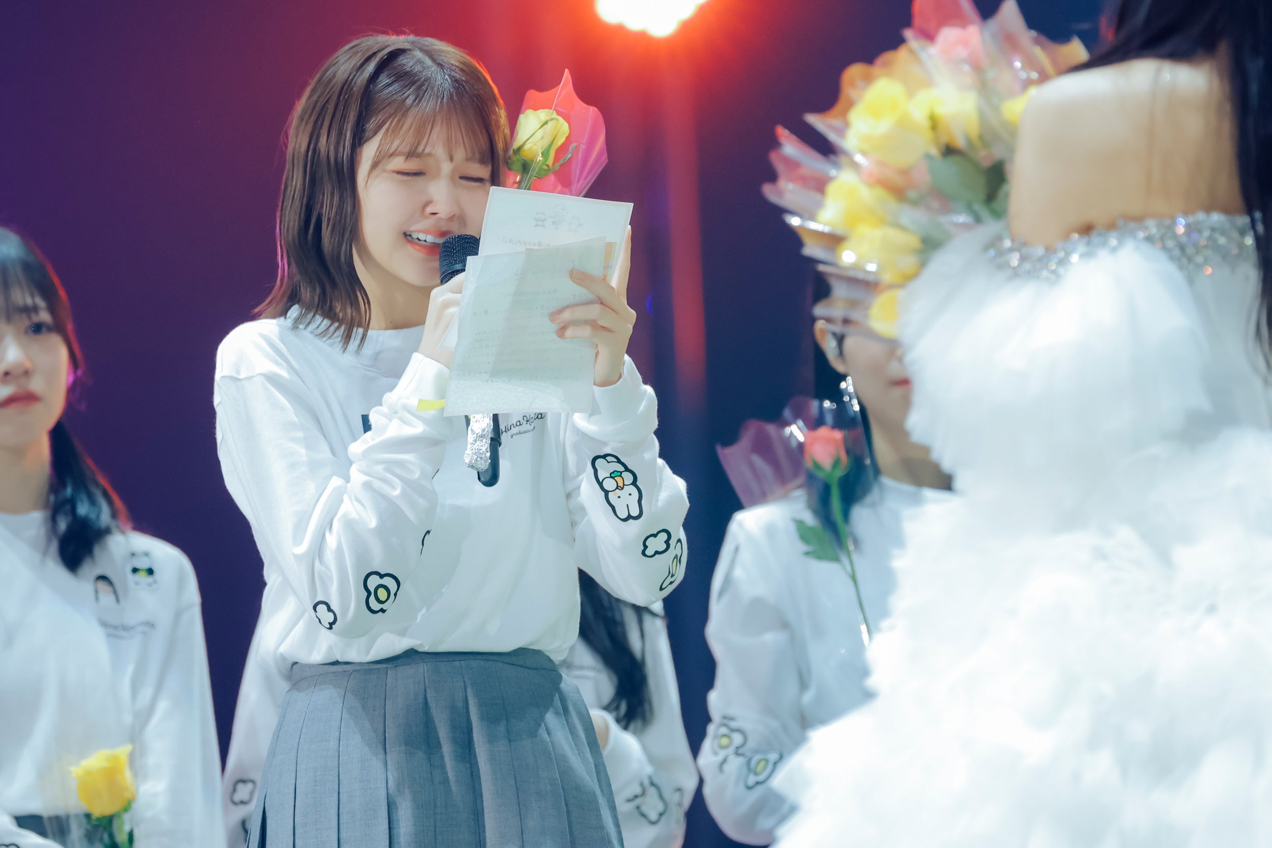 山下葉留花／日向坂46 ARENA TOUR 2025「MONSTER GROOVE」河田陽菜卒業セレモニー（C）Seed ＆ FlowerLLC