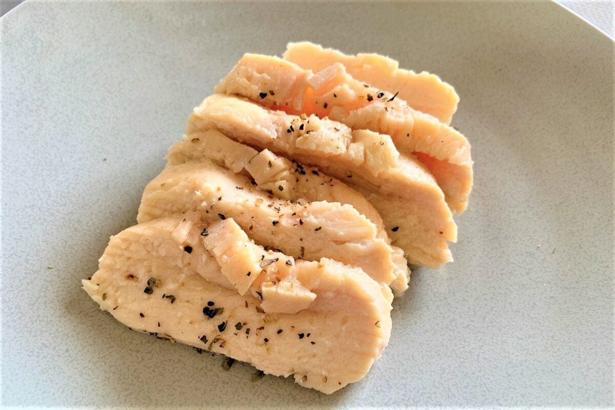 レンジサラダチキン