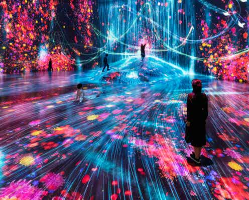 「チームラボボーダレス」麻布台ヒルズに誕生 境界のないアート群による美しい作品世界に没入