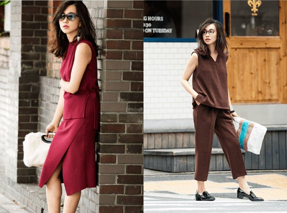 カラーで勝負！深みのある大人のセットアップ（C）TOPLOG