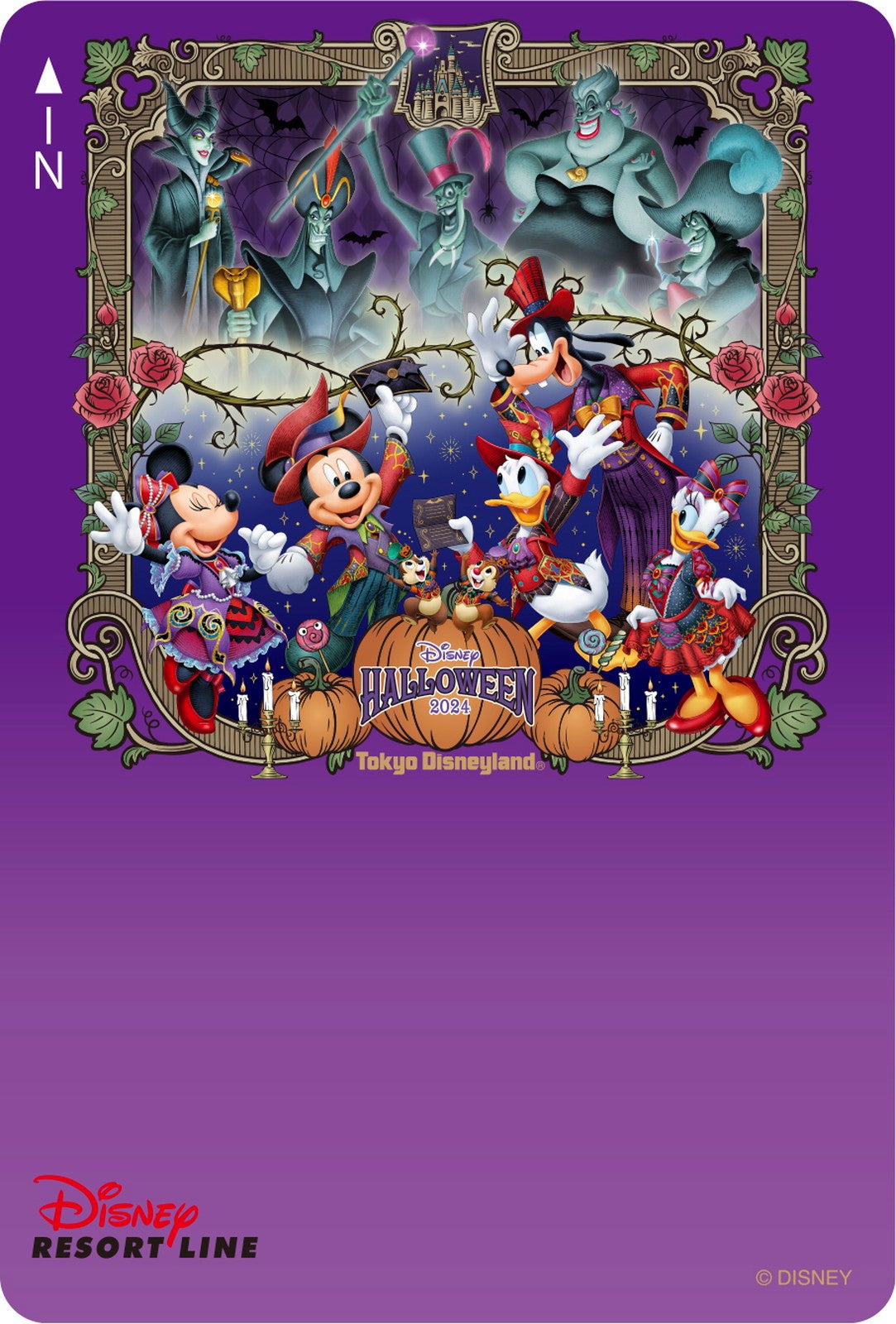 フリーきっぷ
（C）Disney